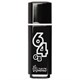 Флеш-диск 64 GB, SMARTBUY Glossy, USB 2.0, черный, SB64GBGS-K 512795