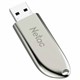 Флеш-диск 64 GB NETAC U352, USB 2.0, металлический корпус, серебристый, NT03U352N-064G-20PN 513697