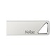 Флеш-диск 64 GB NETAC U326, USB 2.0, металлический корпус, серебристый, NT03U326N-064G-20PN 513712
