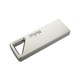 Флеш-диск 64 GB NETAC U326, USB 2.0, металлический корпус, серебристый, NT03U326N-064G-20PN 513712