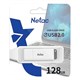 Флеш-диск 128 GB NETAC U185, USB 2.0, белый, NT03U185N-128G-20WH 513705