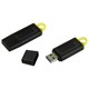 Флеш-диск 128 GB KINGSTON DataTraveler Exodia, разъем USB 3.2, черный/желтый, DTX/128GB 513639