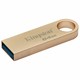 Флеш-диск 64 GB, KINGSTON DataTraveler SE9 G3 USB 3.2, металлический корпус, золотой, DTSE9G3/64GB 514073