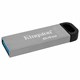 Флеш-диск 64 GB KINGSTON DataTraveler Kyson, разъем USB 3.2, серебряный, DTKN/64GB 514062