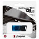 Флеш-диск 128 GB KINGSTON DataTraveler 80 M, разъем Type-C 3.2, черный, DT80M/128GB 514071