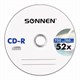 Диски CD-R SONNEN 700 Mb 52x Bulk (термоусадка без шпиля), КОМПЛЕКТ 50 шт., 512571 512571