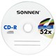 Диски CD-R SONNEN 700 Mb 52x Cake Box (упаковка на шпиле), КОМПЛЕКТ 50 шт., 512570 512570