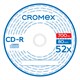 Диски CD-R в конверте КОМПЛЕКТ 50 шт., 700 Mb, 52x, CROMEX, 513797 513797