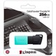 Флеш-диск 256GB KINGSTON DataTraveler Exodia M, разъем USB 3.2, черный/зеленый, DTXM/256GB 513783