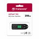 Флеш-диск 256GB TRANSCEND JetFlash 790C, разъем USB Type-С, черный/зеленый, TS256GJF790C 513651