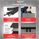 Сумка портфель HEIKKI PERSPECTIVE (ХЕЙКИ) с отделением для ноутбука 15,6", с карманом, серая, 29х40х7 см, 272595 272595