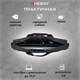 Сумка портфель HEIKKI MAXIMUM (ХЕЙКИ) с отделением для ноутбука 17,3", черная с серой вставкой, 34х44х6 см, 272590 272590