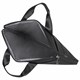 Сумка портфель HEIKKI ULTRA (ХЕЙКИ) с отделением для ноутбука 15,6", Total black, черная, 28х39х3 см, 272609 272609