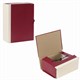 Папкa для бумаг архивная А4 (225х310 мм), 120 мм, 4 завязки, бумвинил, корешок - коленкор, 123201 123201