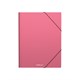Папка на резинках ERICH KRAUSE "Diagonal Pastel", до 300 листов, ассорти, 600 мкм, 50400 272939