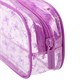 Пенал-косметичка BRAUBERG LUCENT на молнии, прозрачный, "Butterfly", 21х5х9 см, 272344 272344