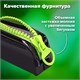 Пенал BRAUBERG с объемной "тракторной" молнией, 1 отделение, ПВХ, 22х8х6,5 см, "НЕОН green", 271564 271564