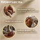 Глина для лепки красная ОСТРОВ СОКРОВИЩ, 1 кг, готовая, размачиваемая, 664681 664681