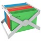 Подставка для подвесных папок STAFF, до 50 папок А4 / Foolscap, 406х307х290 мм, серая, 270939 270939