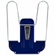 Подставка для книг и учебников BRAUBERG LINE+, металлическая, синяя, европодвес, 238071 238071