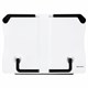 Подставка для книг и учебников BRAUBERG White, регулируемый наклон, ABS-пластик, 238063 238063