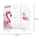 Подставка для книг и учебников ЮНЛАНДИЯ "Flamingo", регулируемый наклон, металлическая, 237573 237573
