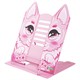 Подставка для книг и учебников фигурная BRAUBERG KIDS "Kitty", регулируемый наклон, металл, 238059 238059