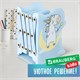 Подставка-держатель для книг и учебников фигурная BRAUBERG KIDS "Unicorn" раздвижная, металл, 238069 238069