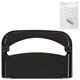 Диспенсер для покрытий на унитаз LAIMA PROFESSIONAL ORIGINAL (V1), 1/2 сложения, черный, 605786 605786