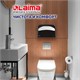 Диспенсер для покрытий на унитаз LAIMA PROFESSIONAL ORIGINAL (V1), 1/2 сложения, черный, 605786 605786
