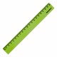 Линейка пластиковая 20 см BRAUBERG "NEON", непрозрачная, ассорти, 210773 210773