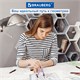 Готовальня BRAUBERG ULTRA, 4 предмета: циркуль 135 мм, запасной грифель, насадка, лавандовый цвет, 210823 210823