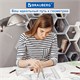 Готовальня BRAUBERG SCHOOL KIT, 8 предметов, циркуль 115 мм, чертежные принадлежности, персиковый цвет, 210704 210704