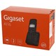 Радиотелефон Gigaset A116, память 50 номеров, АОН, повтор, часы, черный, S30852H2801S301 263127
