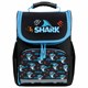 Ранец ПИФАГОР BASIC, 1 отделение, 3 кармана, эргономичная спинка, "Angry shark", 35х28х18 см, 272044 272044