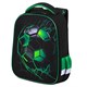 Ранец BRAUBERG KIDS START, 1 отделение, 2 кармана, "Green ball", 35х26х13 см, 272092 272092