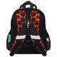 Ранец BRAUBERG KIDS STANDARD, 2 отделения, Fire split, 3D-панель, 36х28х14 см, 273147 273147