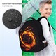 Ранец BRAUBERG KIDS STANDARD, 2 отделения, Fire split, 3D-панель, 36х28х14 см, 273147 273147