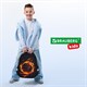 Ранец BRAUBERG KIDS STANDARD, 2 отделения, Fire split, 3D-панель, 36х28х14 см, 273147 273147