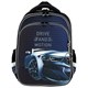 Ранец BRAUBERG QUADRO, 3 отделения, с брелоком, "Sport car", LED-ЛАМПОЧКИ, 37х28х18 см, 271359 271359