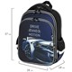 Ранец BRAUBERG QUADRO, 3 отделения, с брелоком, "Sport car", LED-ЛАМПОЧКИ, 37х28х18 см, 271359 271359