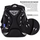 Ранец BRAUBERG QUADRO, 3 отделения, с брелоком, "Sport car", LED-ЛАМПОЧКИ, 37х28х18 см, 271359 271359