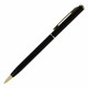 Ручка подарочная шариковая BRAUBERG "Slim Black", корпус черный, узел 1 мм, линия письма 0,7 мм, синяя, 141402 141402