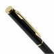 Ручка подарочная шариковая BRAUBERG "Slim Black", корпус черный, узел 1 мм, линия письма 0,7 мм, синяя, 141402 141402