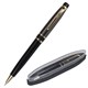 Ручка подарочная шариковая BRAUBERG Sonata, СИНЯЯ, корпус золотистый с черным, линия письма 0,5 мм, 143483 143483