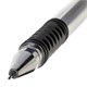 Ручка гелевая с грипом STAFF "Basic Needle" GP-679, ЧЕРНАЯ, игольчатый узел 0,5 мм, линия письма 0,35 мм, 143679 143679