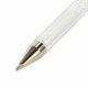 Ручка гелевая BRAUBERG "White Pastel", БЕЛАЯ, корпус прозрачный, узел 1 мм, линия письма 0,5 мм, 143417 143417