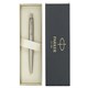 Ручка гелевая PARKER "Jotter Stainless Steel CT", корпус серебристый, детали из нержавеющей стали, черная, 2020646 142842