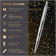 Ручка гелевая PARKER "Jotter Stainless Steel CT", корпус серебристый, детали из нержавеющей стали, черная, 2020646 142842
