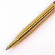 Ручка подарочная шариковая GALANT "ARROW GOLD", корпус черный/золотистый, детали золотистые, узел 0,7 мм, синяя, 143523 143523